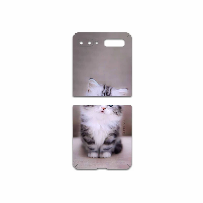 برچسب پوششی ماهوت مدل Cat-2 مناسب برای گوشی موبایل سامسونگ Galaxy Z Flip