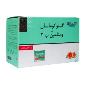 پودر گلوکومانان رزاویت بسته 42 عددی