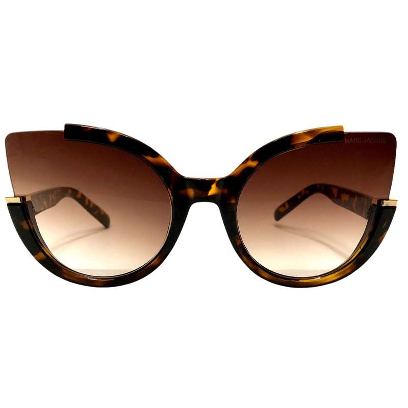 عینک آفتابی زنانه مارک جکوبس مدل گربه ای پلنگی کد a034