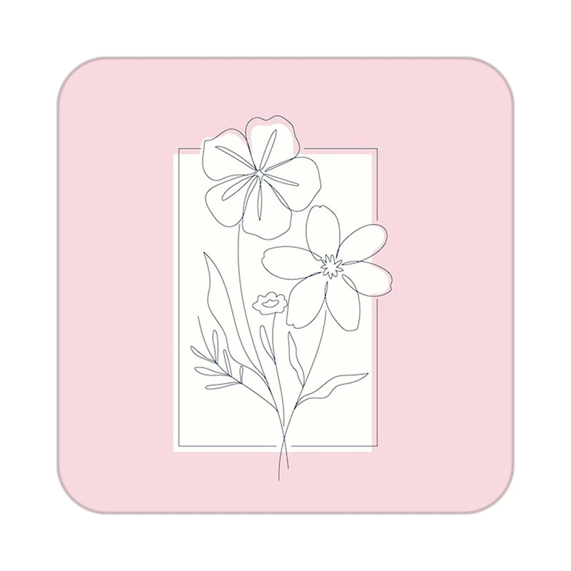 زیر لیوانی کاکتی طرح عاشقانه مدل mp38037