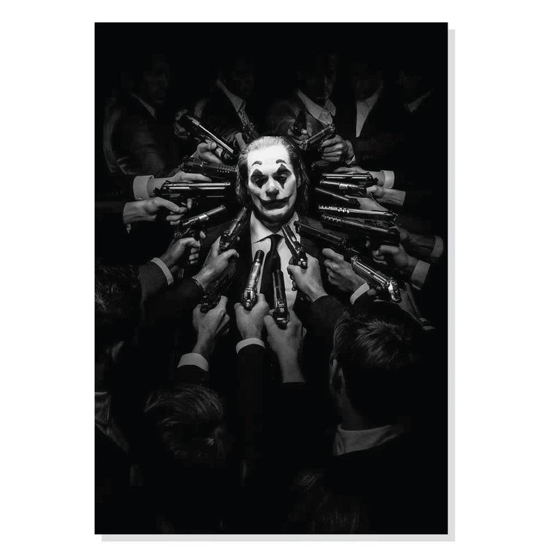 پوستر طرح ترکیبی جان ویک و جوکر John Wick & Joker مدل M0645