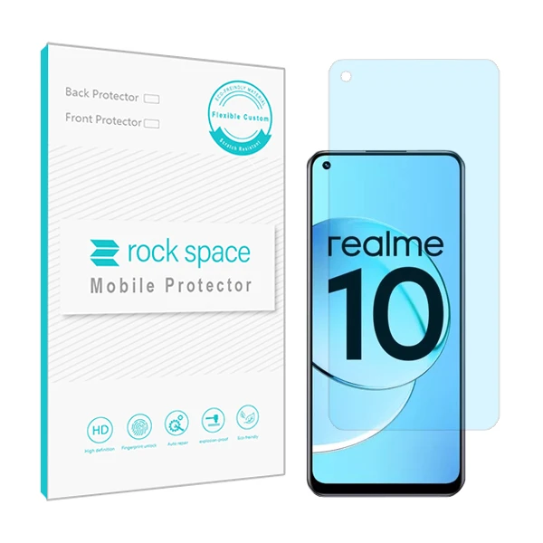 محافظ صفحه نمایش آنتی بلو راک اسپیس مدل HyBLU مناسب برای گوشی موبایل  ریلمی 10