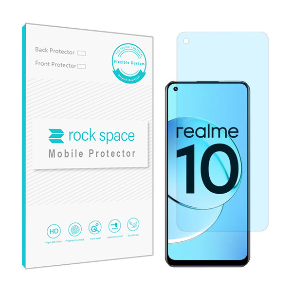 محافظ صفحه نمایش ضد اشعه آبی راک اسپیس مدل HyBLU مناسب برای گوشی موبایل  ریلمی 10