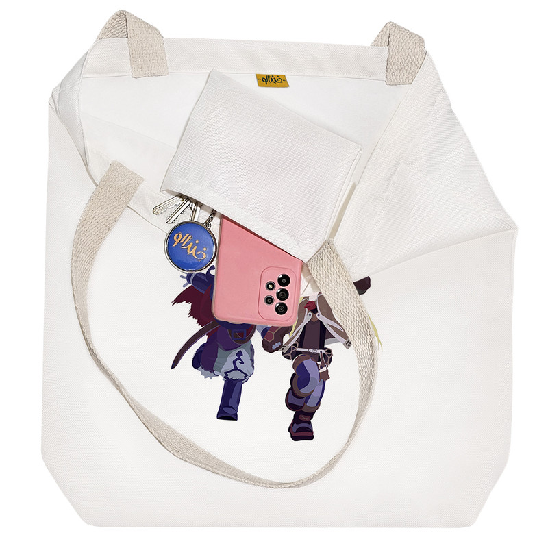 ساک خرید خندالو مدل انیمه ساخته شده در پرتگاه کد 2128