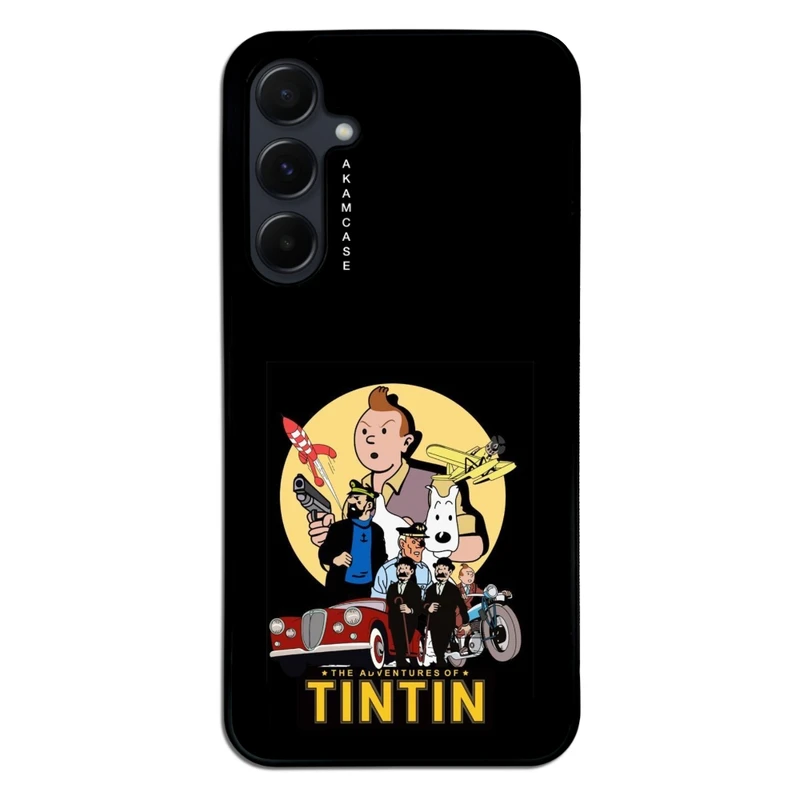 کاور آکام مدل AMC-WSGA55-TINTIN-27 مناسب برای گوشی موبایل سامسونگ Galaxy A55