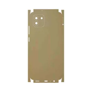 MAHOOT Matte-Gold-FullSkin Cover Sticker for Samsung Galaxy A03