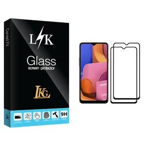 LKG LK Glass Screen Protector For Samsung Galaxy A20s Pack Of 2