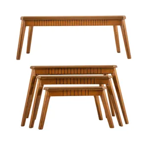 میز پذیرایی کد 6-TGA100/4-BR مجموعه 4 عددی