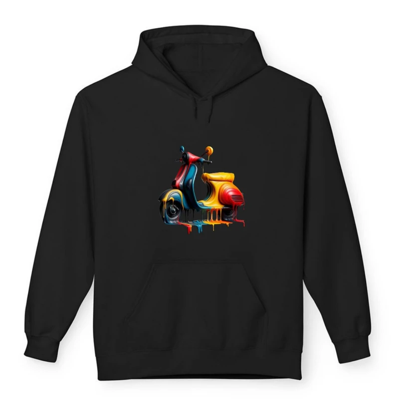 هودی مردانه پاد آفرین مدل موتور پا کشتی کد 1316