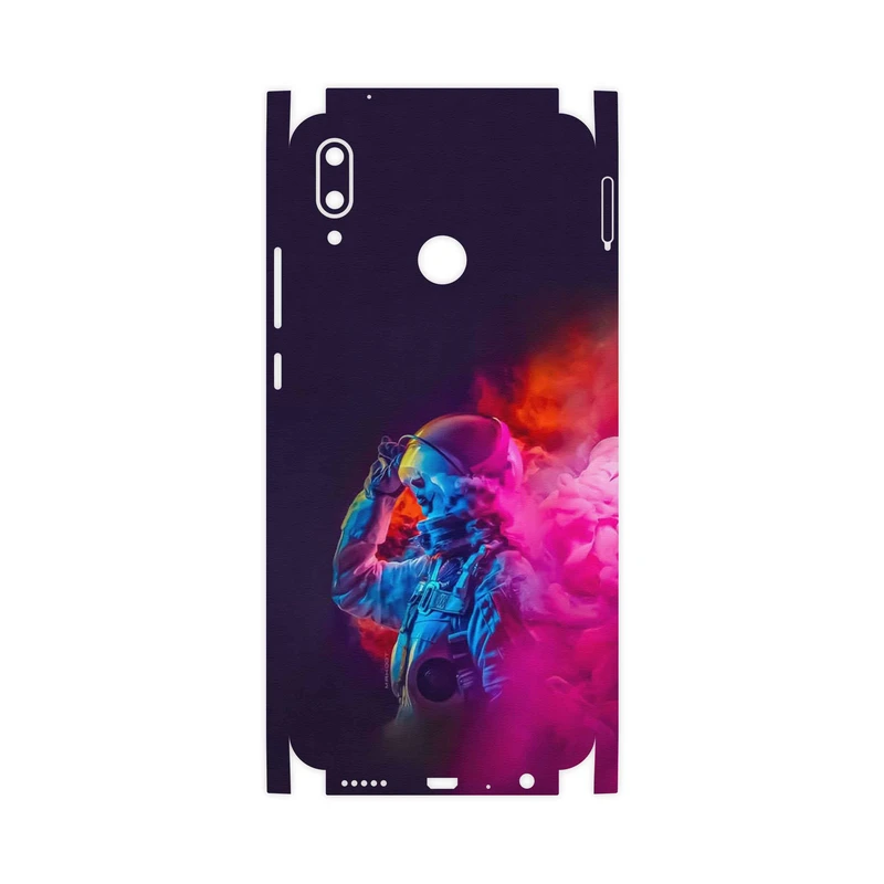 برچسب پوششی ماهوت مدل Smoke Rainbow Digital Art 1-FullSkin مناسب برای گوشی موبایل هوآوی Y9 2019