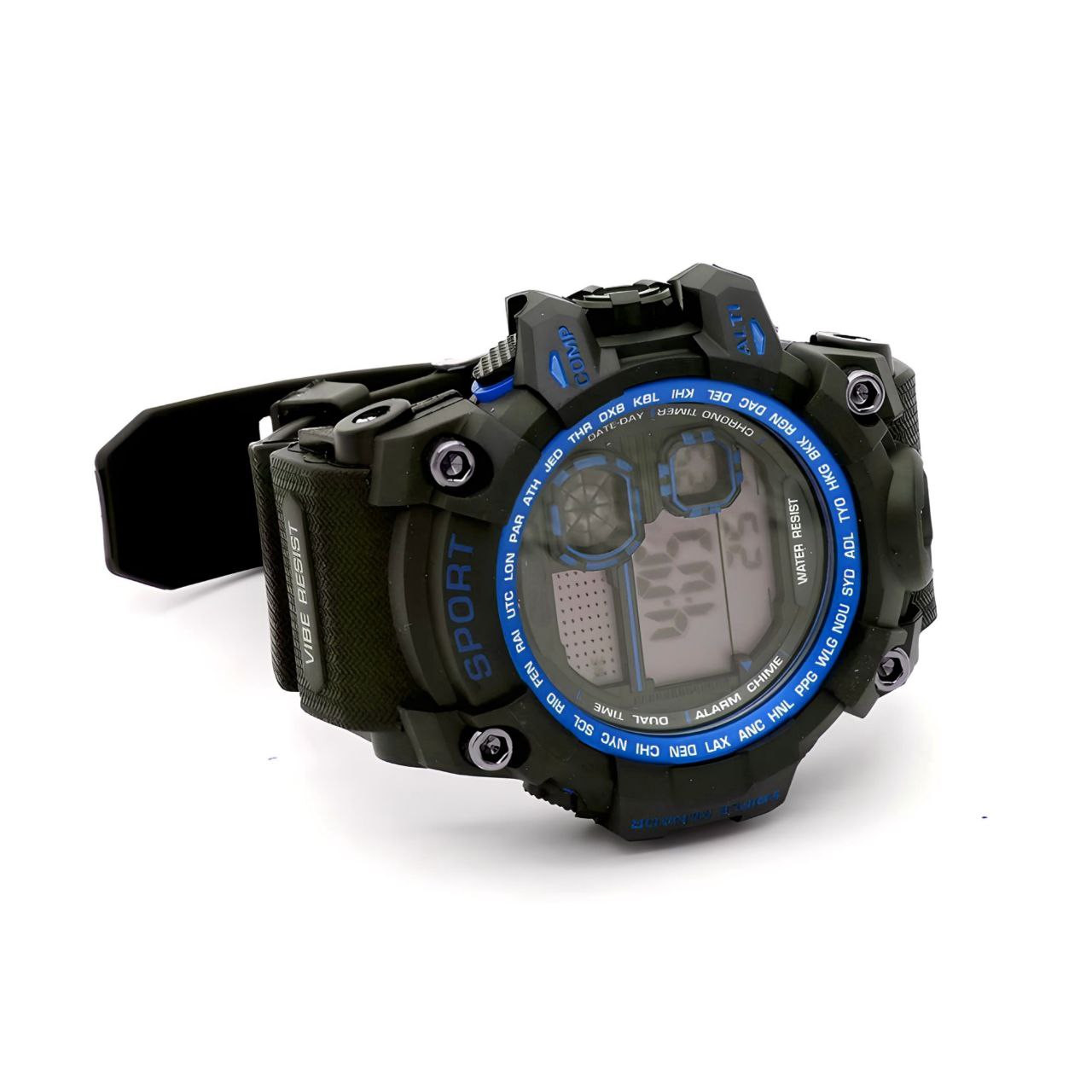 ساعت مچی دیجیتال مردانه مدل تک زمانه03