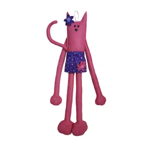 عروسک مدل گربه کد 03 ارتفاع 60 سانتی متر