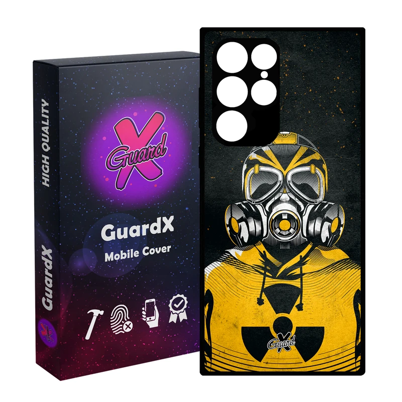 کاور گارد ایکس طرح Mask مدل Glass10164 مناسب برای گوشی موبایل سامسونگ Galaxy S23 Ultra