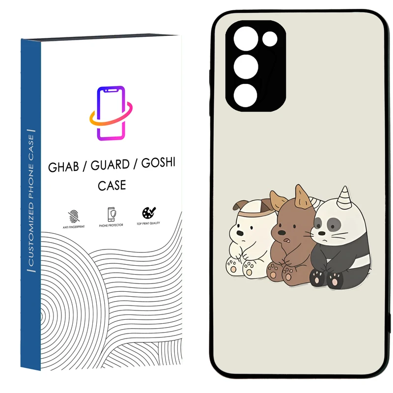 کاور قاب گارد گوشی طرح فانتزی کد 27 - TPU مناسب برای گوشی موبایل سامسونگ Galaxy A02S