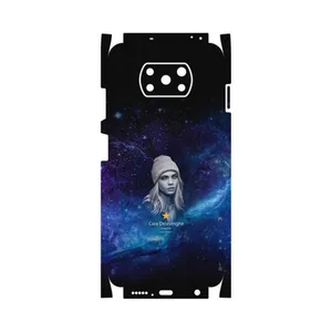 MAHOOT Cara Delevingne-FullSkin Cover Sticker for Xiaomi Poco X3 NFC