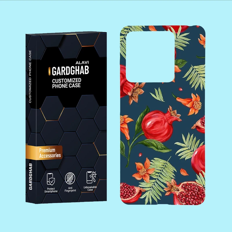 کاور گارد قاب علوی مدل هنری مناسب برای گوشی موبایل شیائومی Redmi Note 13 5G