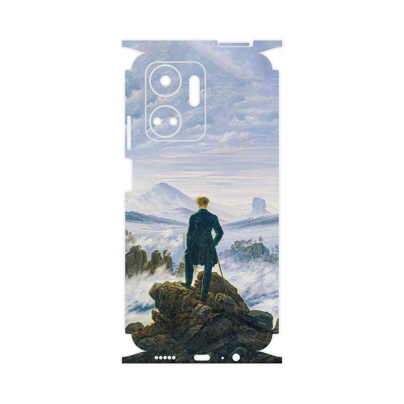 برچسب پوششی ماهوت مدل Wanderer above the Sea of Fog-FullSkin مناسب برای گوشی موبایل آنر X7a