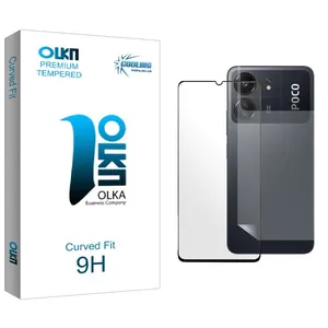 Cooling Olka Screen Protector For Xiaomi Poco C65 With Back Protector