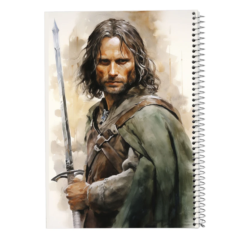 دفتر لیست خرید 50 برگ مدوپد مدل  ارباب حلقه ها The Lord of the Rings کد DF3101