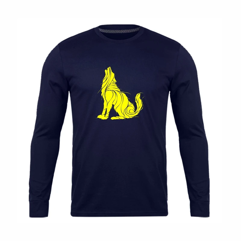 تی شرت آستین بلند مردانه رانژ مدل 22RA11D12M-3022-01 رنگ سرمه ای