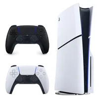کنسول بازی سونی مدل PlayStation 5 Slim ظرفیت 1 ترابایت ریجن CFI-2116 اروپا به همراه دسته اضافی