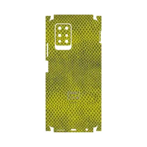 MAHOOT Yellow Snake Skin-FullSkin Cover Sticker for Infinix Note 10 Pro