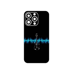 MAHOOT Electric Guitar Cover Sticker for Apple iphone 13 Pro