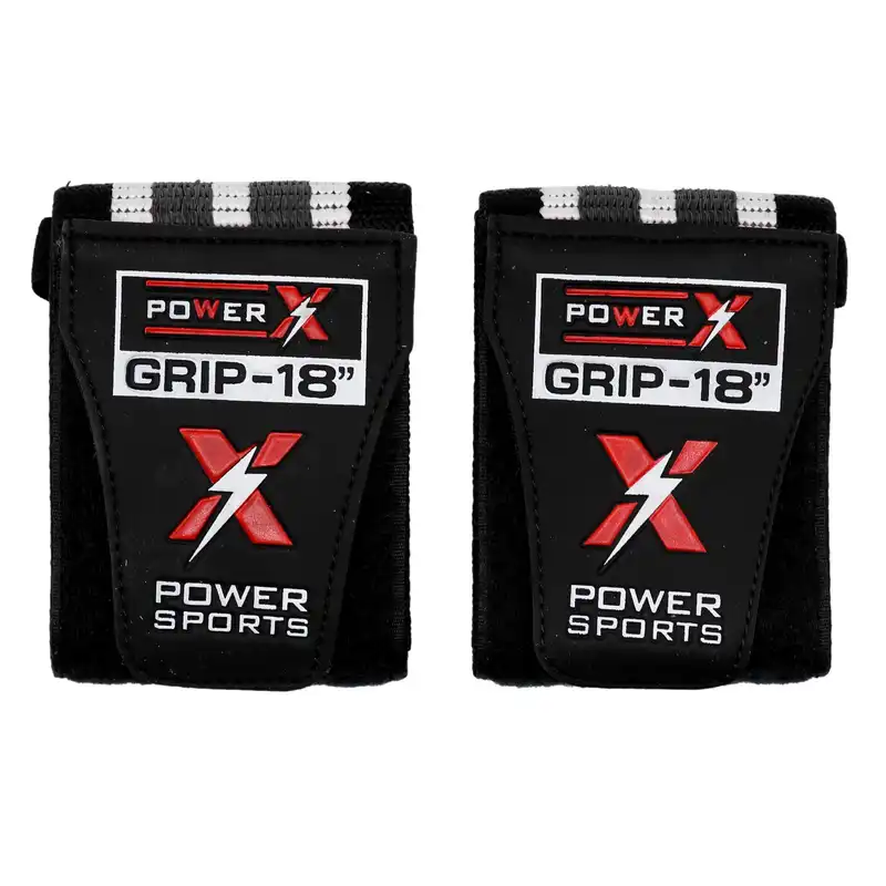مچ بند بدنسازی مدل GRIP 18 POWER X بسته دو عددی