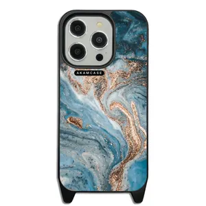 AKAM AMCWLA14PRO-MARBEL14 Cover For Apple iPhone 14 Pro