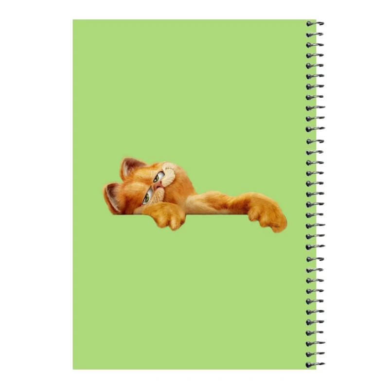 دفتر مشق 80 برگ اس جی مدل گارفیلد   