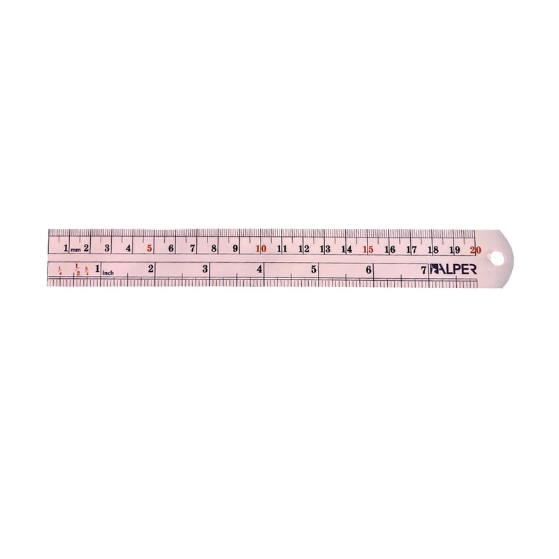 خط کش 20 سانتی متری آلپر مدل met-col-801 کد 102388