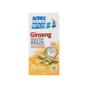 کاندوم کدکس تاخیری جینسینگ (Ginseng) 12 عددی
