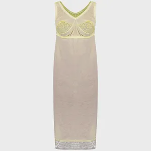 لباس خواب زنانه کد 10 رنگ لیمویی