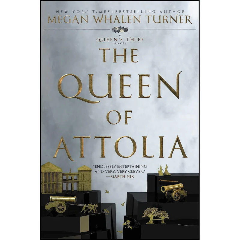 کتاب The Queen of Attolia  اثر Megan Whalen Turner انتشارات Greenwillow Books