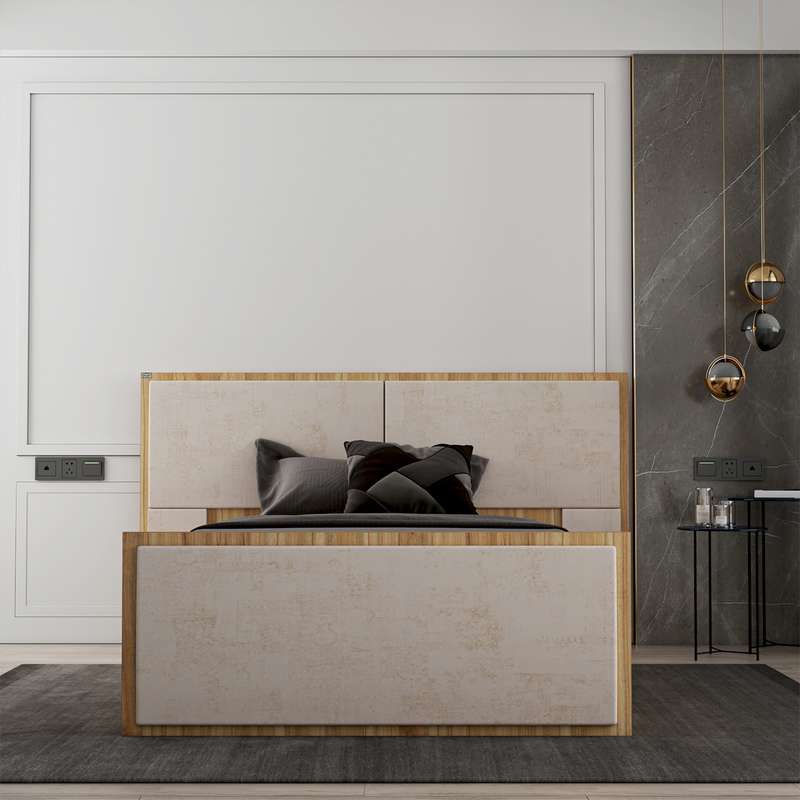 تخت خواب یک نفره اعیان مدل FH781 سایز 120x200 سانتی متر