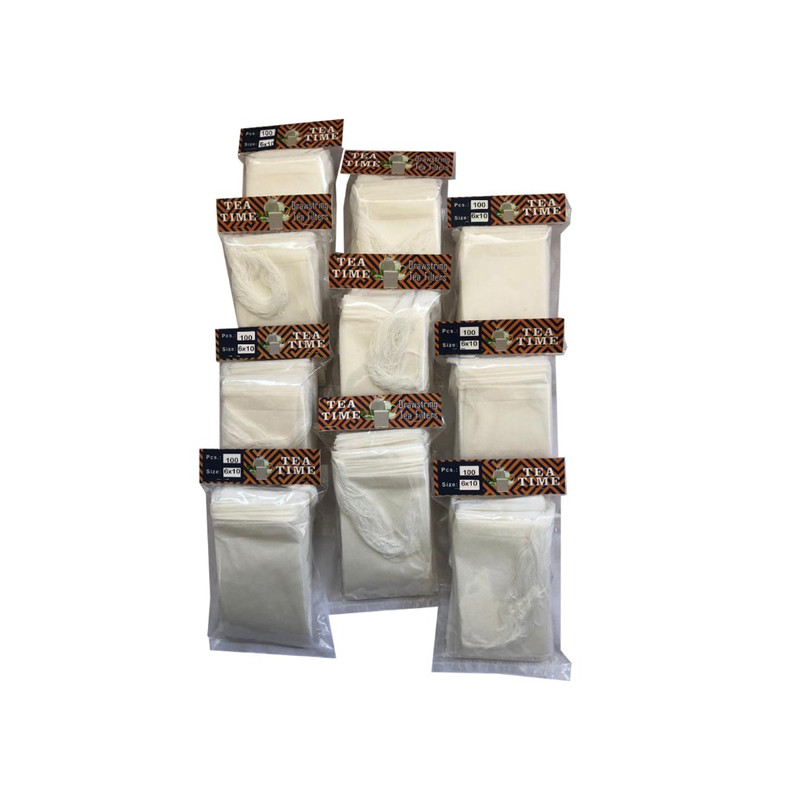 فیلتر چای مدل نخدار Medium  ده بسته  100 عددی