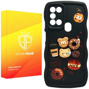 کاور قاب فاب طرح دخترانه مناسب برای گوشی موبایل سامسونگ Galaxy A21s