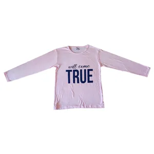 تی شرت آستین بلند دخترانه مدل DE342