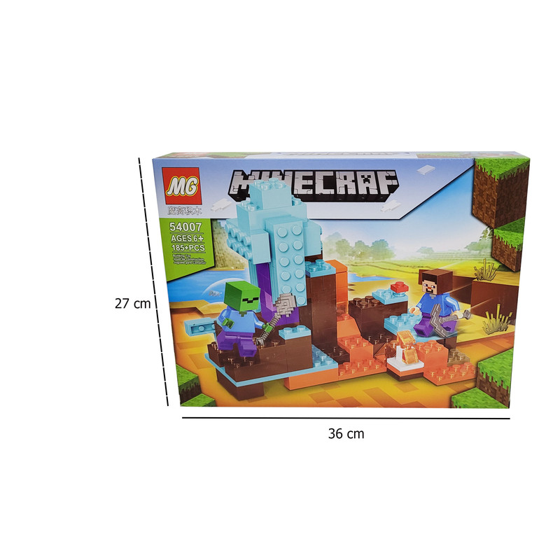 ساختنی مدل ماینکرافت کد 54007