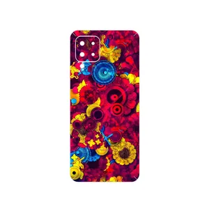 MAHOOT Vector Flower Garden Digital Art Cover Sticker for Samsung Galaxy M22