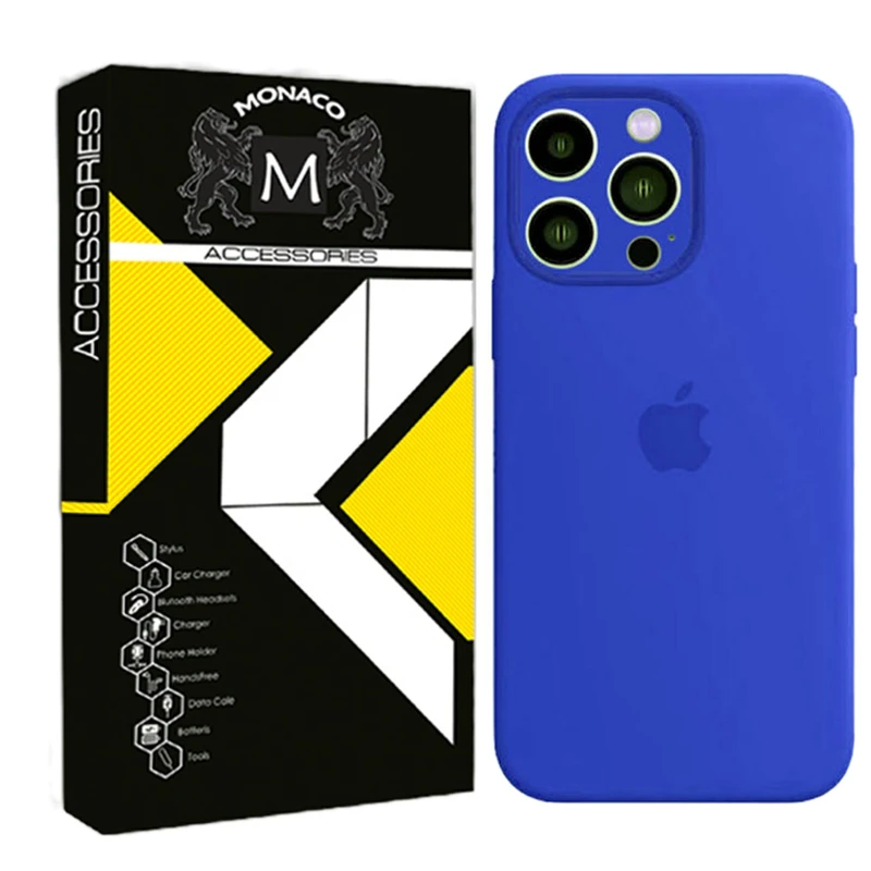 کاور موناکو مدل +MB SILICON مناسب برای گوشی موبایل اپل iPhone 13 Pro Max
