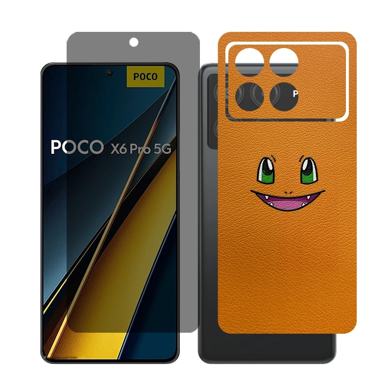 محافظ صفحه نمایش حریم شخصی گلس مدل Together مناسب برای گوشی موبایل شیائومی Poco X6 Pro به همراه برچسب پوششی