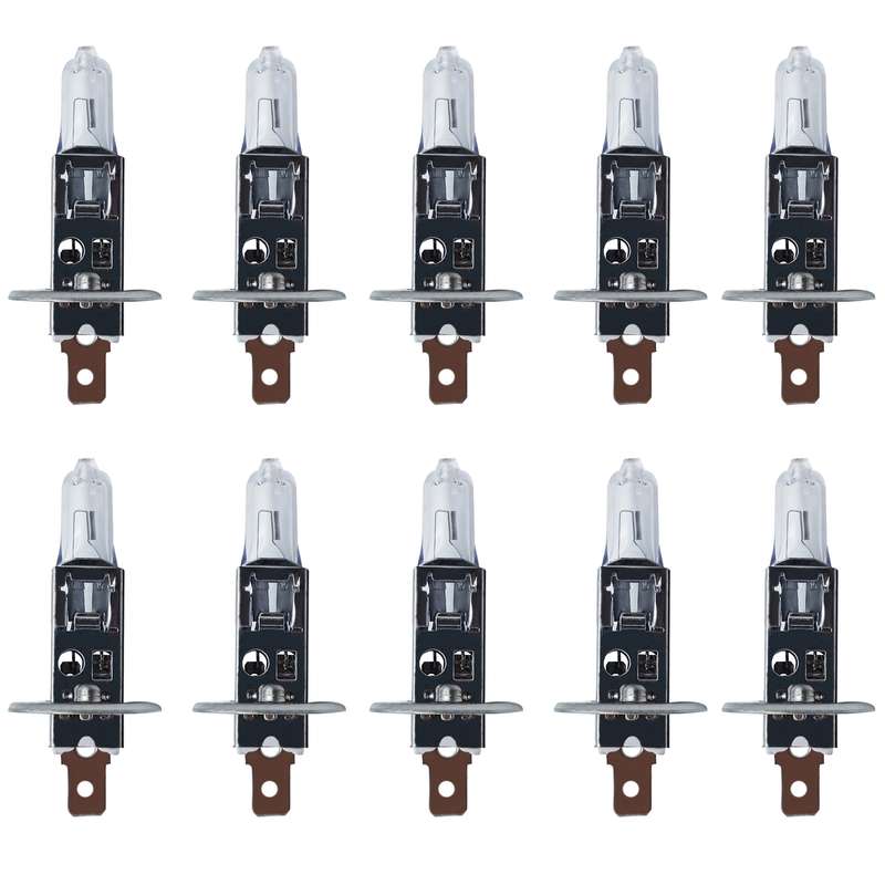  لامپ خودرو پارس تاب مدل H1 12V/55W بسته 10 عددی