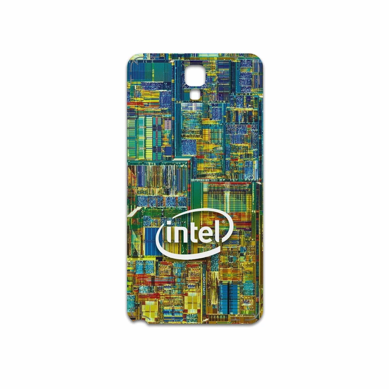 برچسب پوششی ماهوت مدل Intel Brand مناسب برای گوشی موبایل سامسونگ Galaxy Note 3 Neo