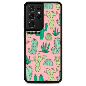 AKAM AMC-WSGS21U-CACTUS-41 Cover For Samsung Galaxy S21 Ultra