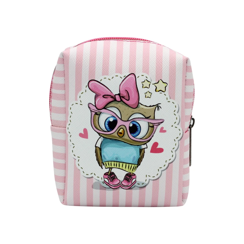 کیف لوازم آرایش دخترانه مدل جغد کد IDM 440