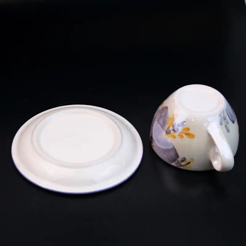 ست فنجان و نعلبکی سرامیکی مدل لاستر