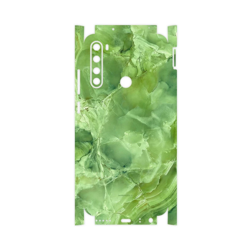 برچسب پوششی ماهوت مدل Green-Crystal-Marble-FullSkin مناسب برای گوشی موبایل شیائومی Redmi Note 8 2021