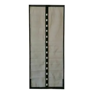 پرده مغناطیسی مدل توری فایبر گلاس نسوز کد 0476 سایز 80x240 سانتی متر