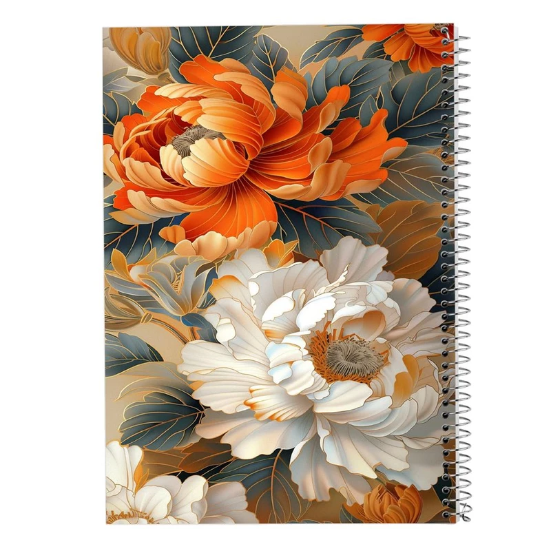 دفتر نقاشی 50 برگ مدوپد مدل گل کد DF15903